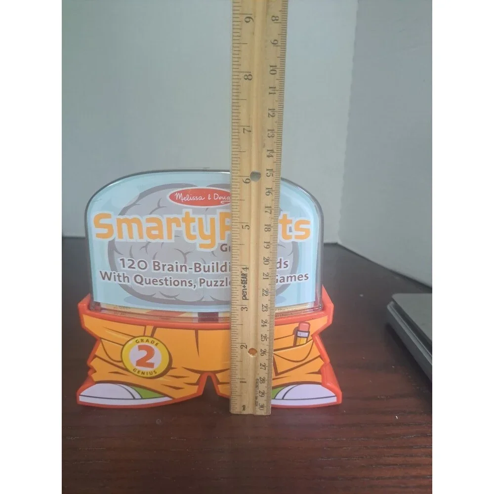 Melissa & Doug Smarty Pants Grade 2 120 Brain Building Cards W/ Questions...